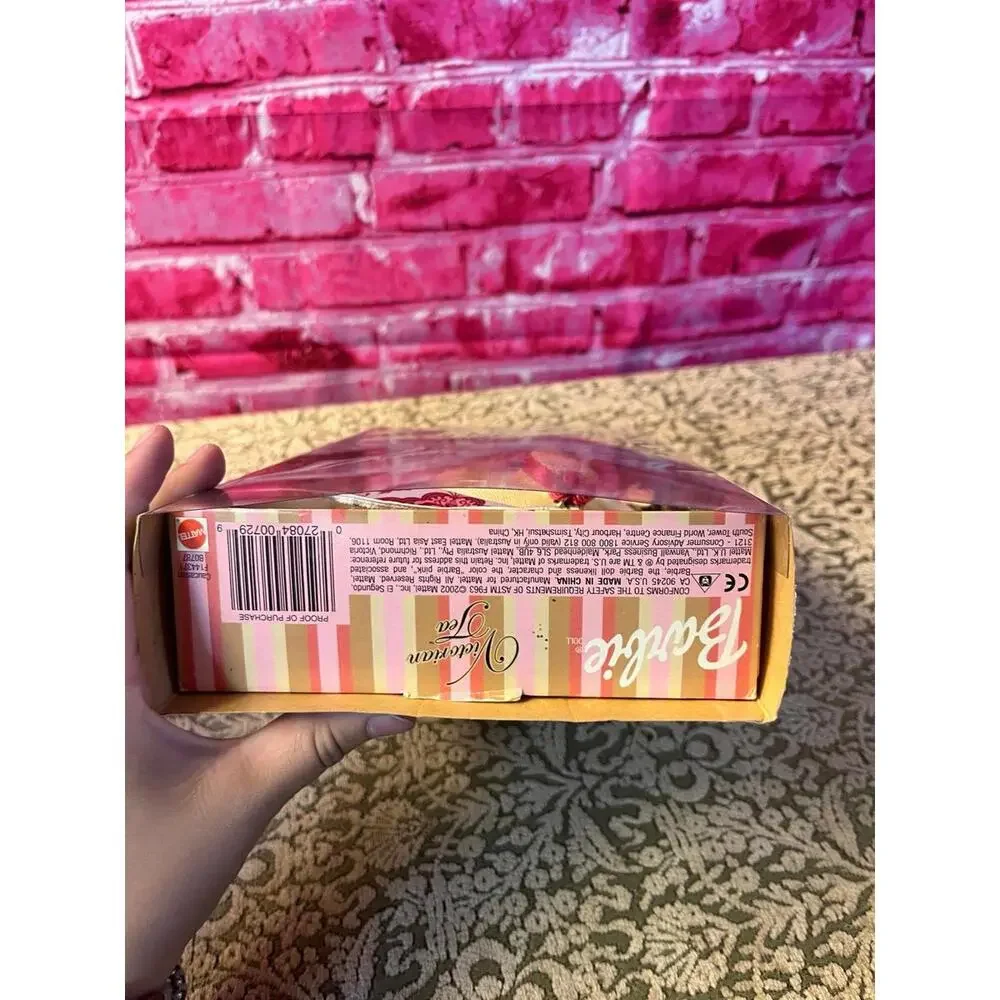 Victorian Tea Barbie Doll Mattel Special Collector Edition 2002‎ WITH Slipcase